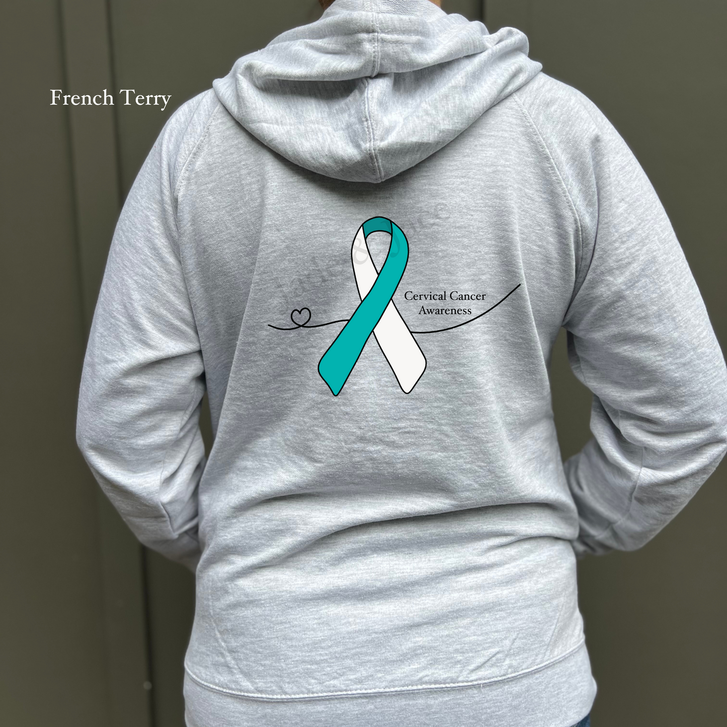 Cervical Cancer Awareness Zip Up