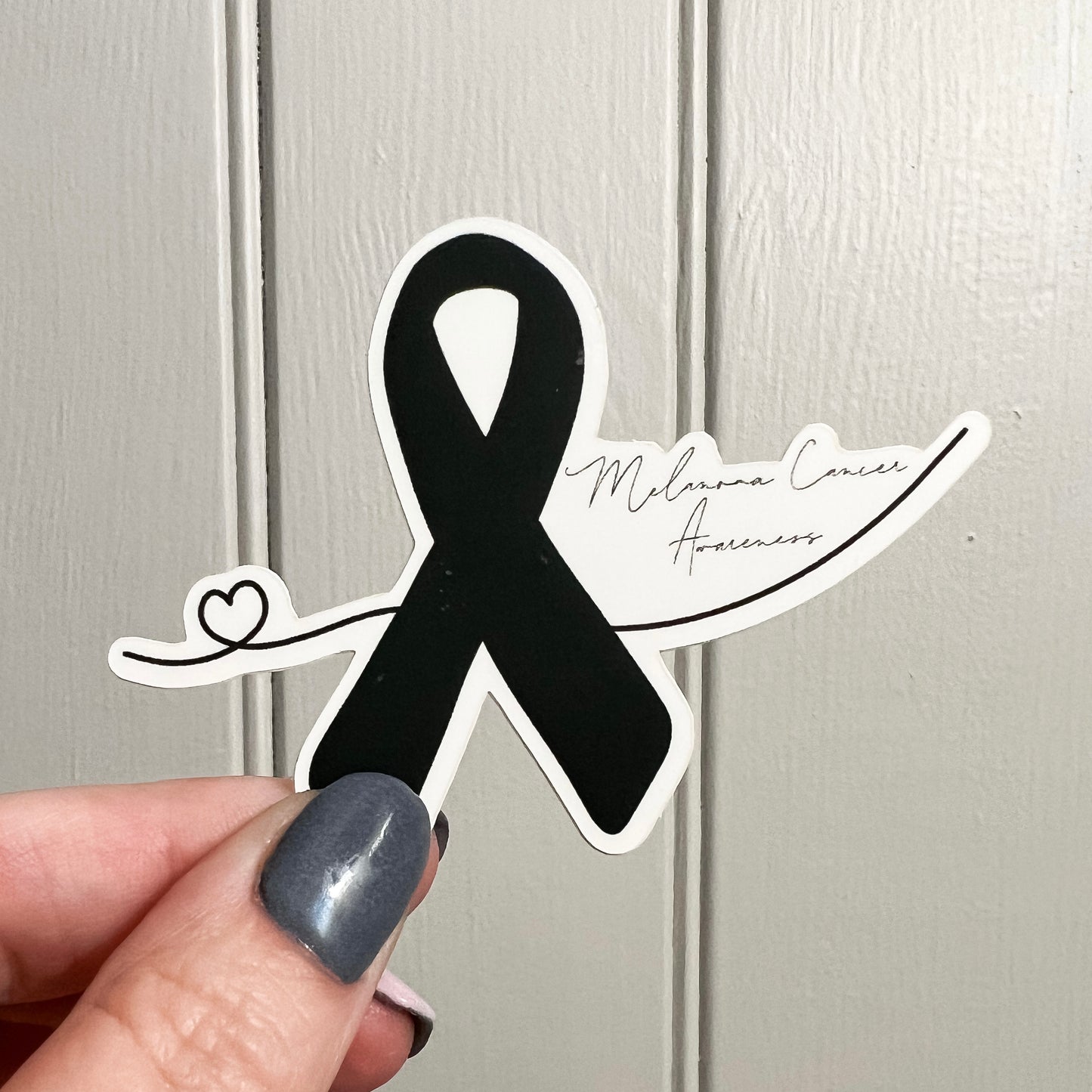 Melanoma Cancer Awareness Sticker