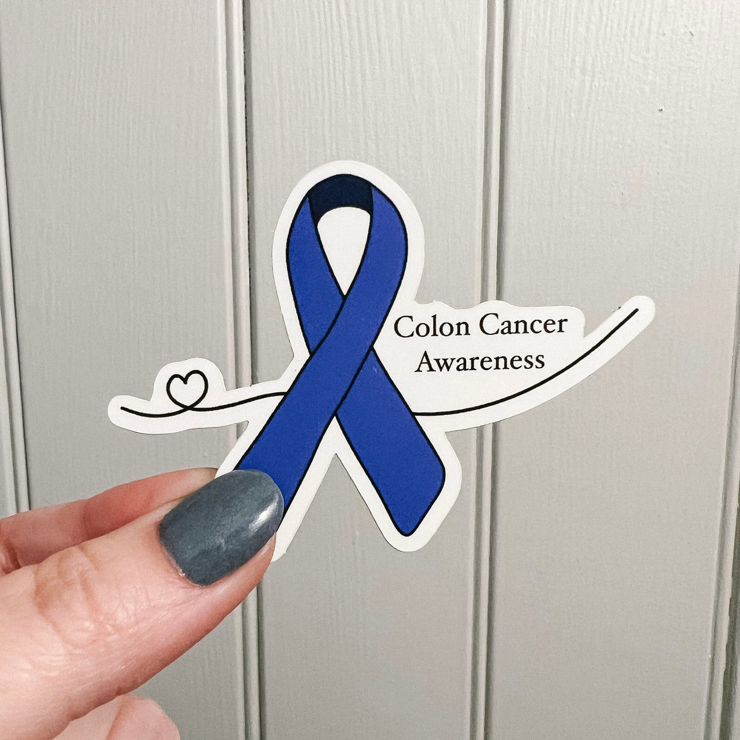 Colon Cancer Awareness Sticker