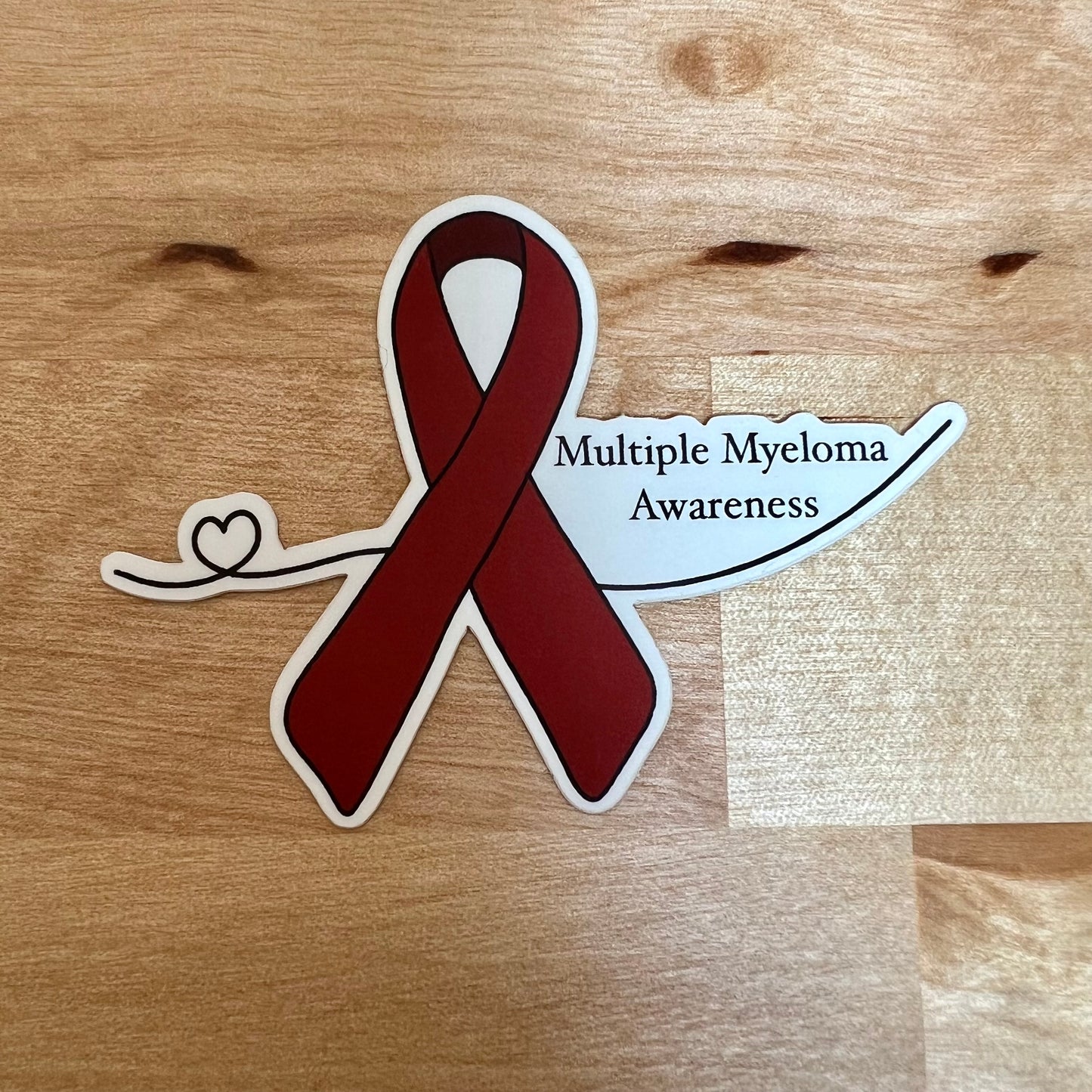 Multiple Myeloma Awareness Sticker