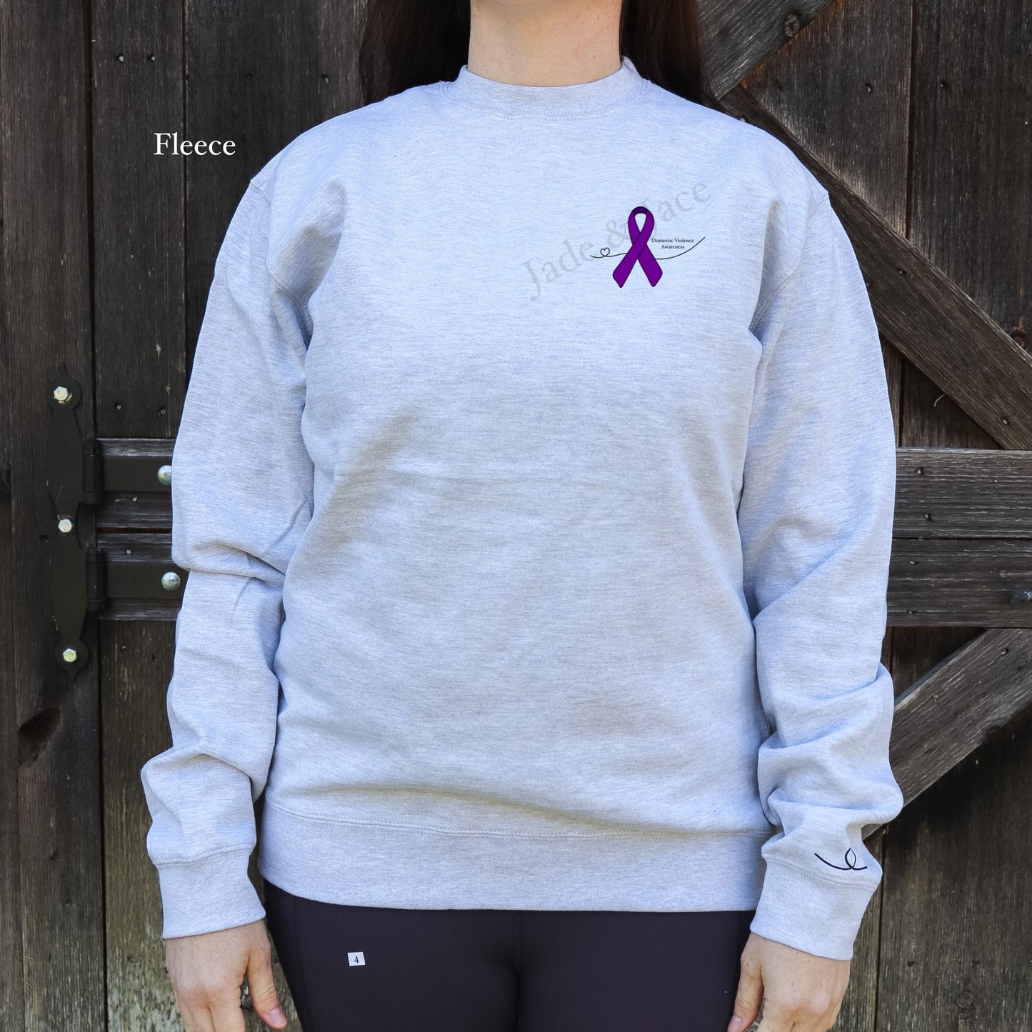 Domestic Violence Awareness Crewneck Sweatshirt