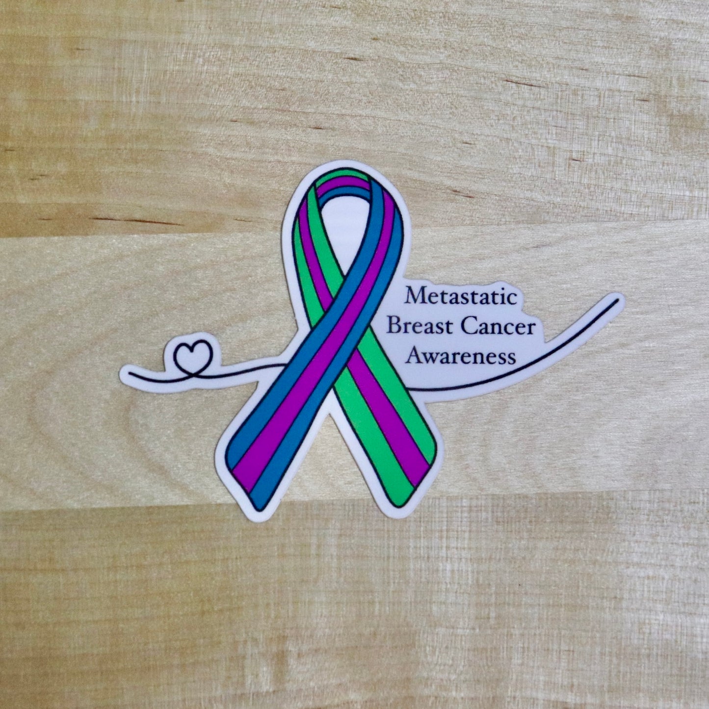 Metastatic Breast Cancer Awareness Sticker