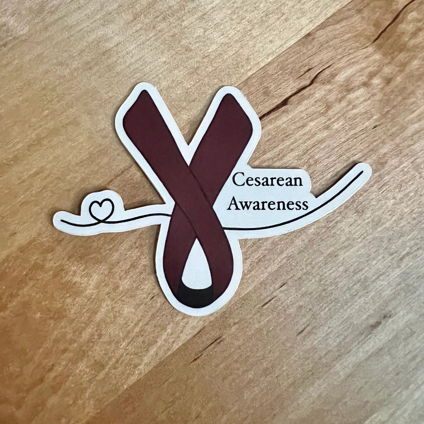 Cesarean Awareness Sticker