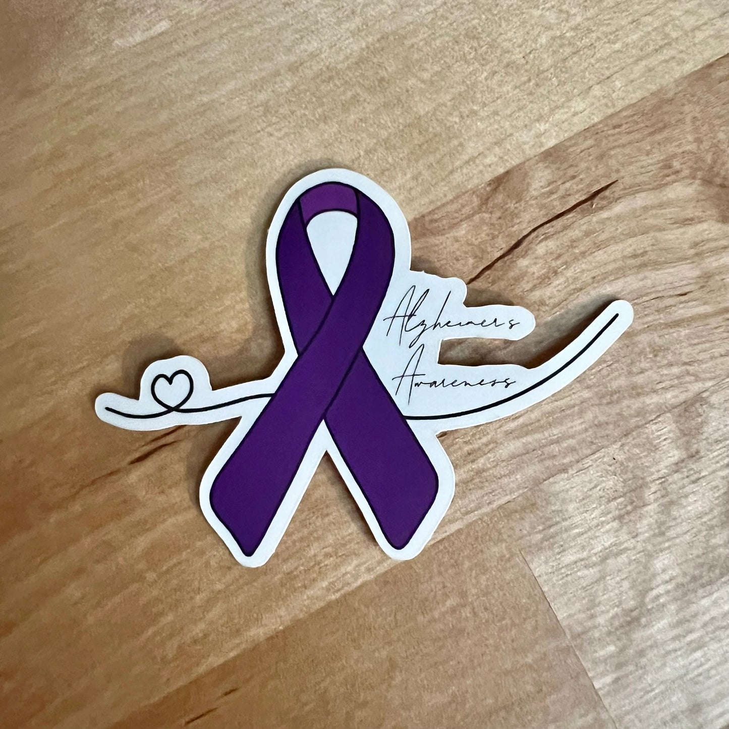 Alzheimer's Awareness Sticker