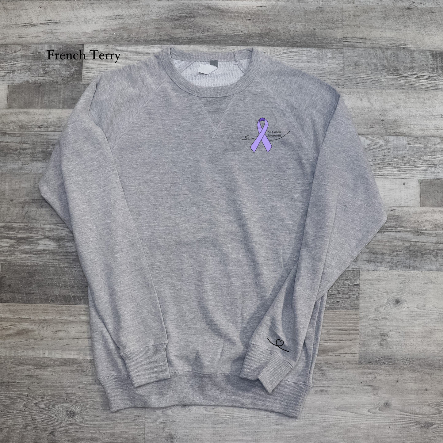 All Cancer Awareness Crewneck Sweatshirt