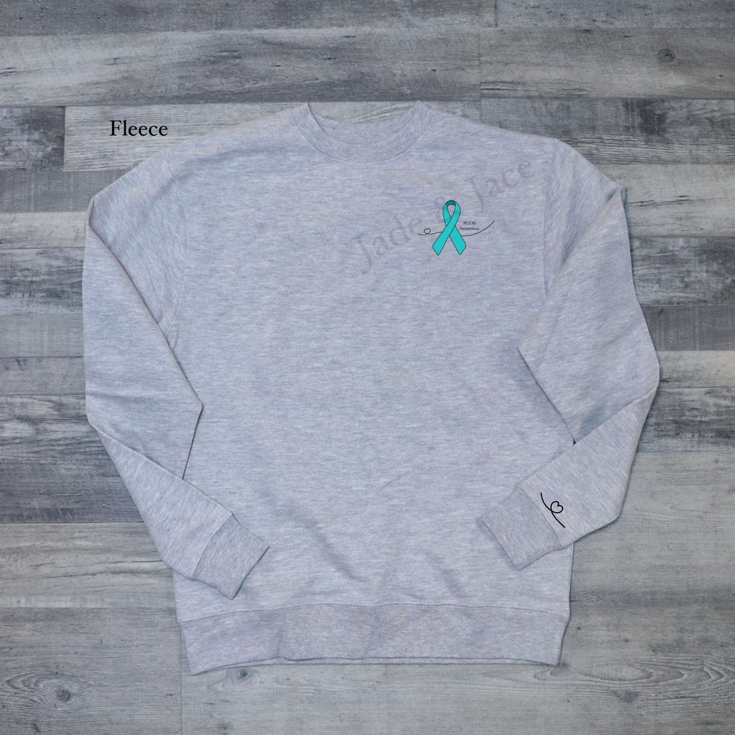 PCOS Awareness Crewneck Sweatshirt