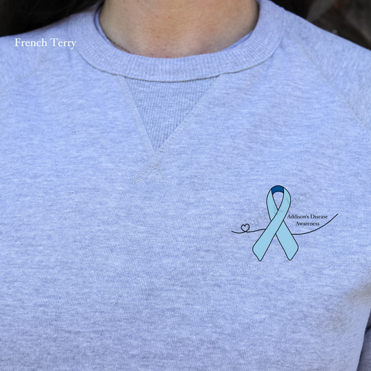 Addison’s Disease Awareness Crewneck Sweatshirt