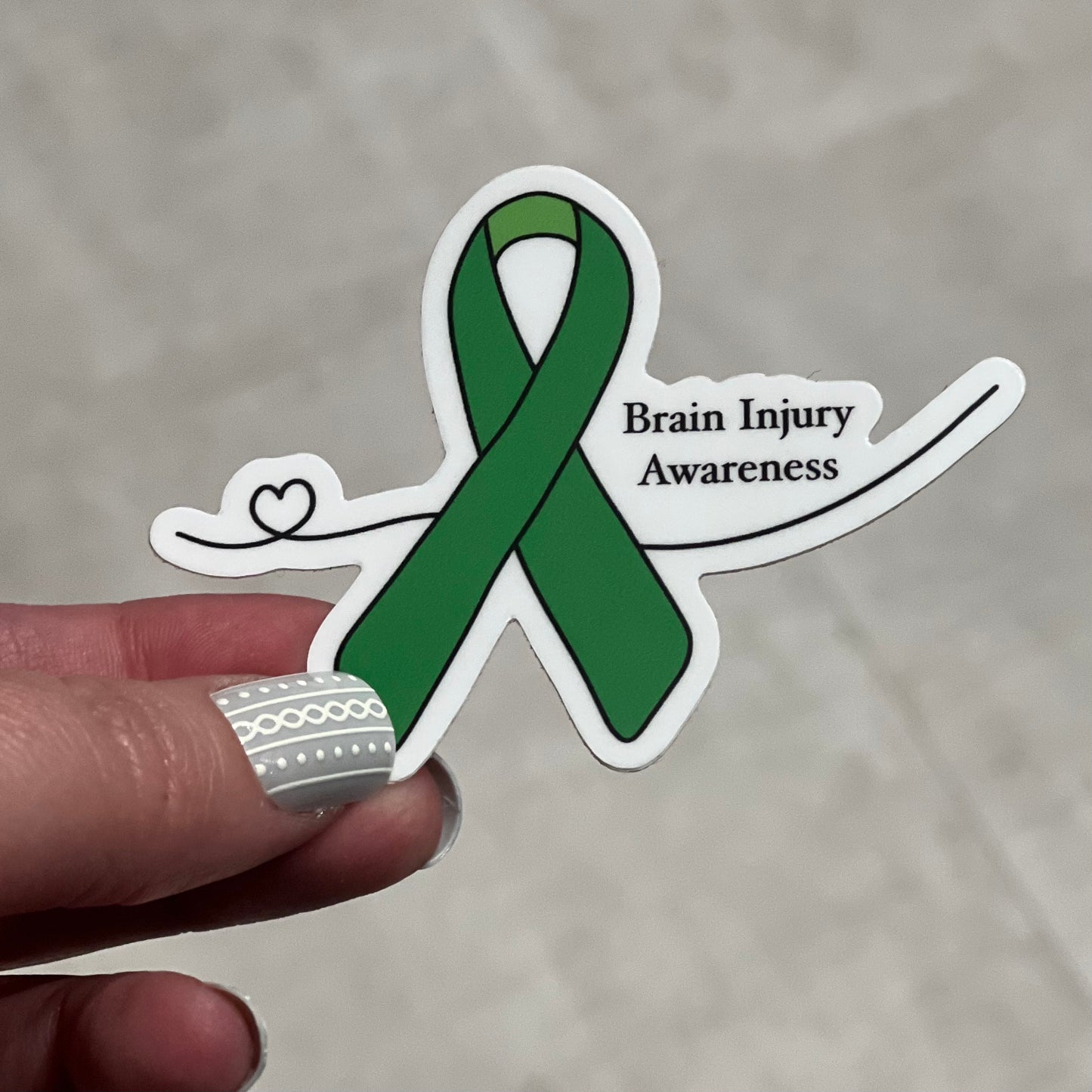 Brain Injury Awareness Sticker